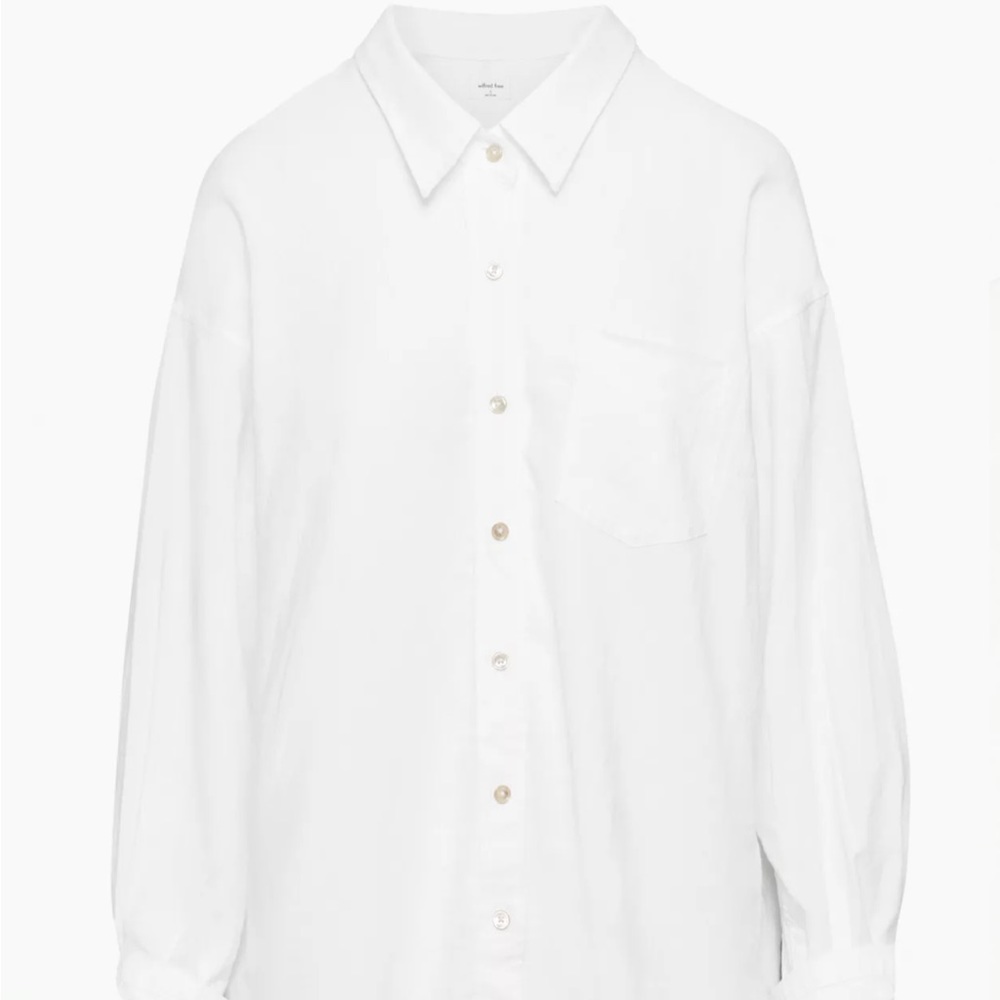 Linen Relaxed Button Up